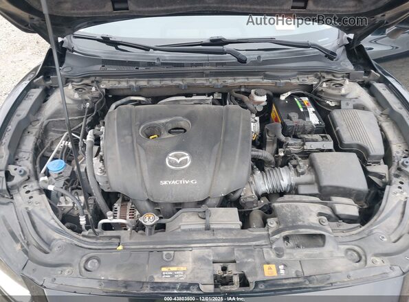 JM1GL1VMXM1604615 2021 MAZDA 6 Черный Вид сзади