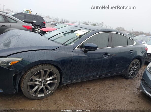 JM1GL1W56H1135875 2017 MAZDA 6 Dark Blue Սալոնի 360 աստիճան տեսք