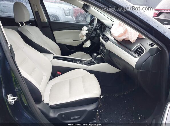 JM1GL1W56H1135875 2017 MAZDA 6 Dark Blue Սալոնի դիմացի տեսք