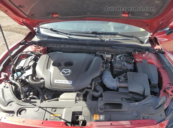 JM1GL1WY1M1602043 2021 MAZDA 6 Red Vista interior trasera