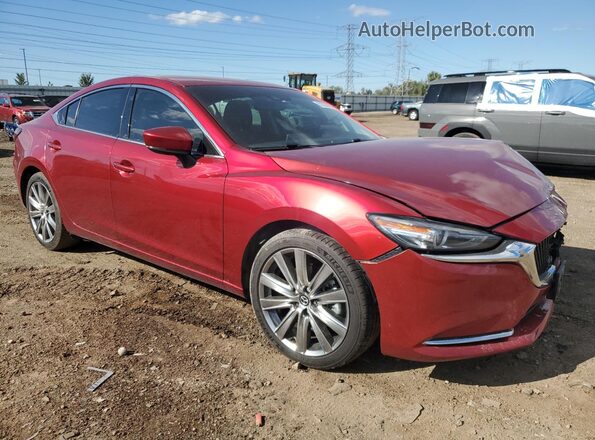 JM1GL1WY1M1602043 2021 MAZDA 6 Red Delantero derecho