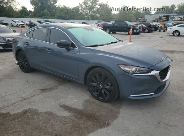 JM1GL1WY3M1600391 2021 MAZDA 6 Gray Առջևի աջ