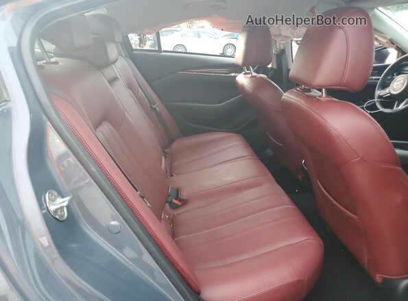 JM1GL1WY3M1600391 2021 MAZDA 6 Gray Հետևի նստատեղերի տեսք