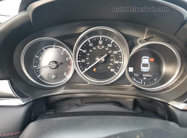 JM1GL1WY3M1600391 2021 MAZDA 6 Gray Սարքավորումների վահանակի տեսք