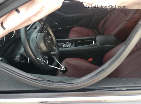 JM1GL1WY3M1600391 2021 MAZDA 6 Gray Սալոնի դիմացի տեսք
