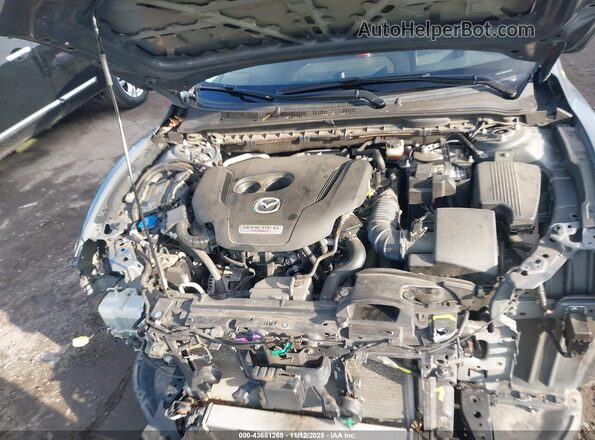 JM1GL1WY5M1616673 2021 MAZDA 6 Gray Вид ззаду