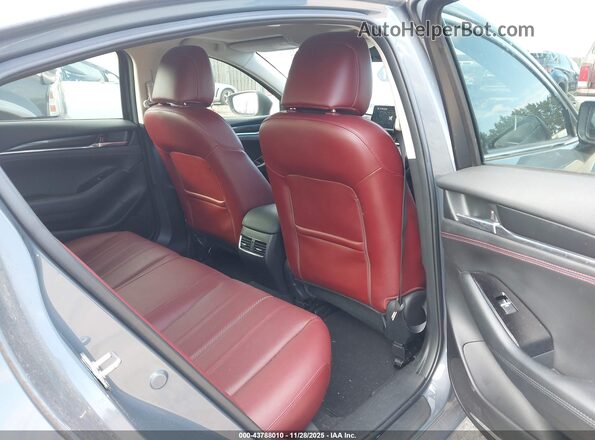 JM1GL1WY7M1603746 2021 MAZDA 6 Gray Vista de la etiqueta del VIN