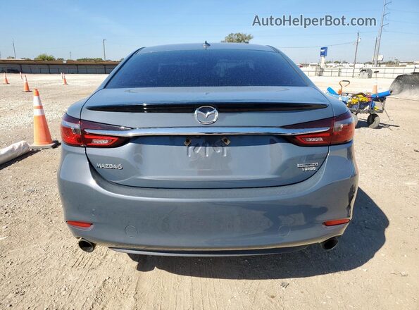 JM1GL1WY8M1600385 2021 MAZDA 6 Blue Vista trasera