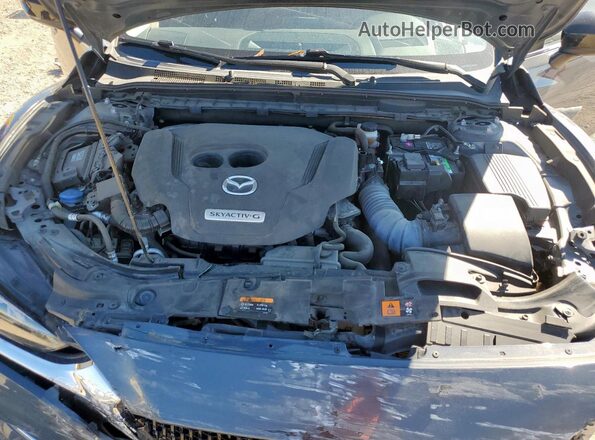 JM1GL1WY8M1600385 2021 MAZDA 6 Blue Vista interior trasera