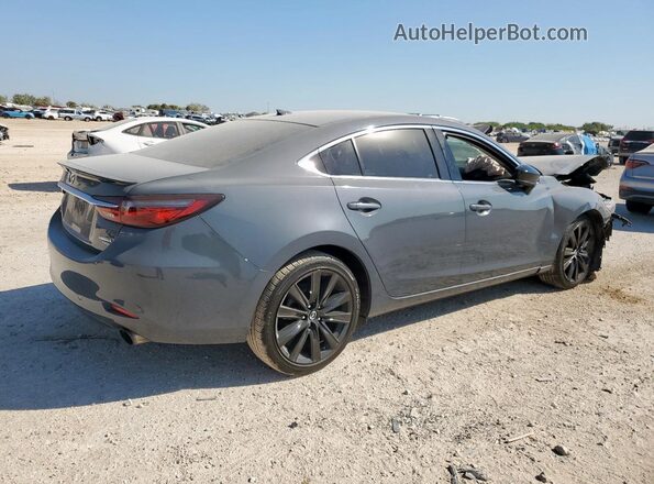 JM1GL1WY8M1611337 2021 MAZDA 6 Gray Rear right