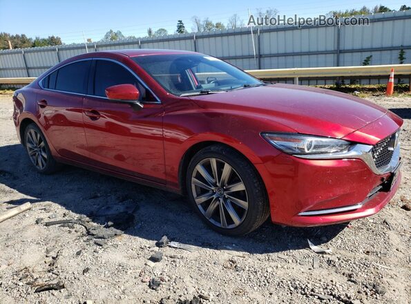 JM1GL1XY4K1506838 2019 MAZDA 6 Red Delantero derecho