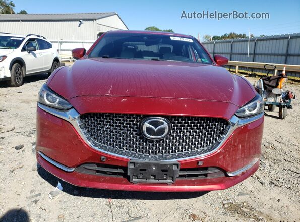 JM1GL1XY4K1506838 2019 MAZDA 6 Red Vista frontal