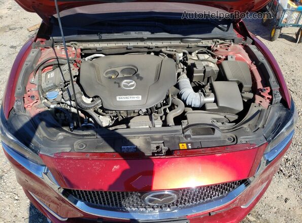 JM1GL1XY4K1506838 2019 MAZDA 6 Red Vista interior trasera