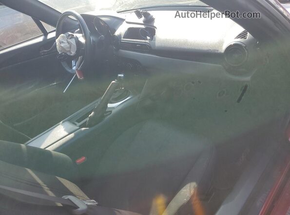 JM1NDAB70H0123223 2017 MAZDA MX-5 Red Widok deski rozdzielczej
