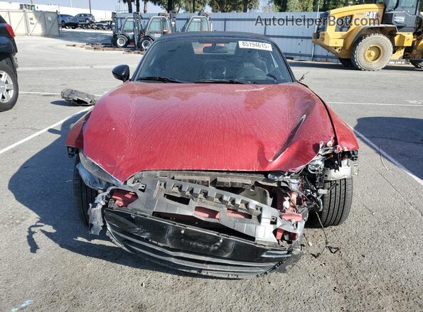 JM1NDAB70H0123223 2017 MAZDA MX-5 Red Widok z przodu
