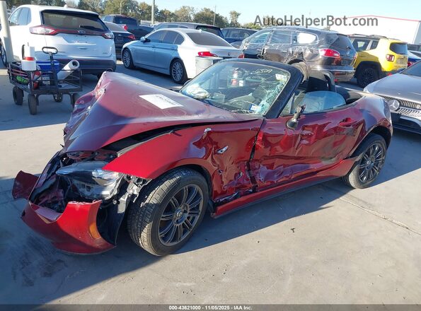 JM1NDAB71K0306329 2019 MAZDA MX-5 MIATA Red Vista tres cuartos delantera izquierda