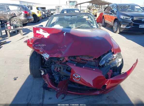 JM1NDAB71K0306329 2019 MAZDA MX-5 MIATA Red Vista del cuadro de instrumentos