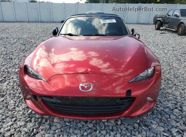 JM1NDAB75L0415037 2020 MAZDA MX-5 Burgundy Widok z przodu