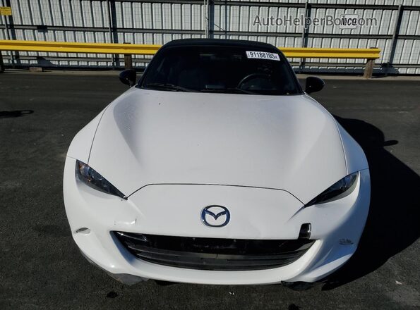 JM1NDAB79G0115801 2016 MAZDA MX-5 White Front view