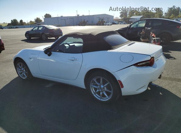 JM1NDAB79G0115801 2016 MAZDA MX-5 White Rear left