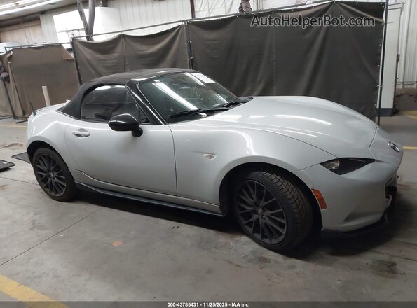 JM1NDAC71G0108291 2016 MAZDA MX-5 MIATA Silver Widok wnętrza z tyłu