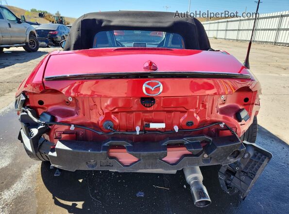 JM1NDAC71H0123617 2017 MAZDA MX-5 Red Vista trasera