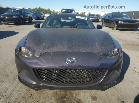 JM1NDAC73M0460932 2021 MAZDA MX-5 Purple წინა ხედი