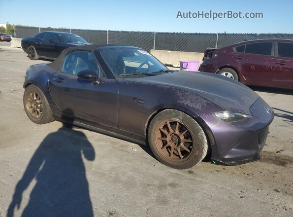 JM1NDAC73M0460932 2021 MAZDA MX-5 Purple წინა მარჯვენა