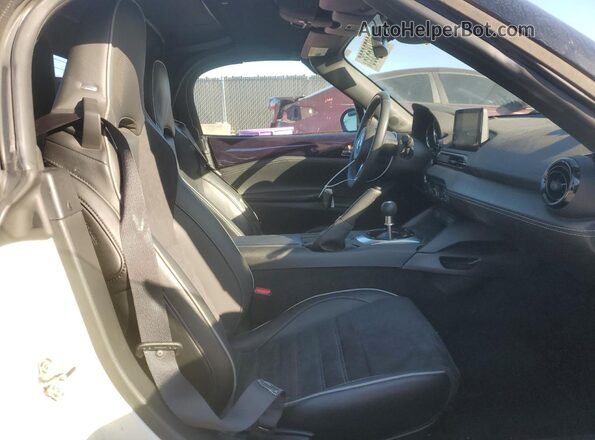 JM1NDAC73M0460932 2021 MAZDA MX-5 Purple უკანა სავარძლების ხედი