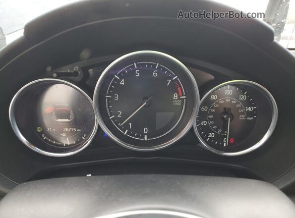 JM1NDAC76R0602763 2024 MAZDA MX-5 Blue ხელსაწყოთა პანელის ხედი
