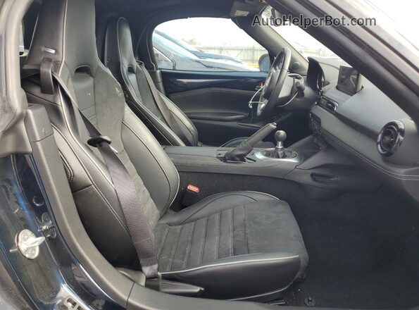 JM1NDAC76R0602763 2024 MAZDA MX-5 Blue უკანა სავარძლების ხედი