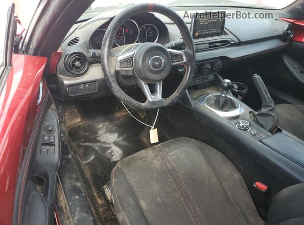 JM1NDAC78G0103184 2016 MAZDA MX-5 Red Vista del salpicadero