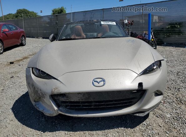 JM1NDAD70P0556164 2023 MAZDA MX-5 Silver Front view