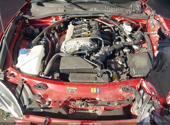 JM1NDAD71N0505379 2022 MAZDA MX-5 MIATA Red Rear view