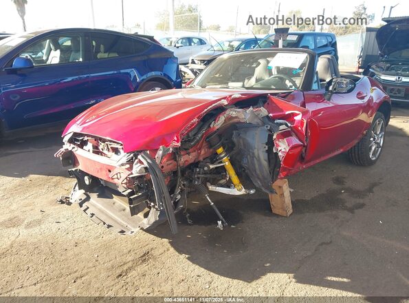 JM1NDAD71N0505379 2022 MAZDA MX-5 MIATA Red Front left