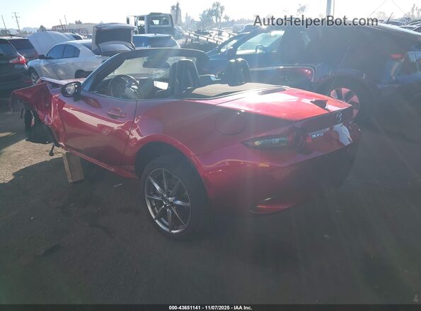 JM1NDAD71N0505379 2022 MAZDA MX-5 MIATA Red Rear left