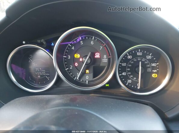 JM1NDAD72G0110310 2016 MAZDA MX-5 MIATA Серый Вид задних сидений