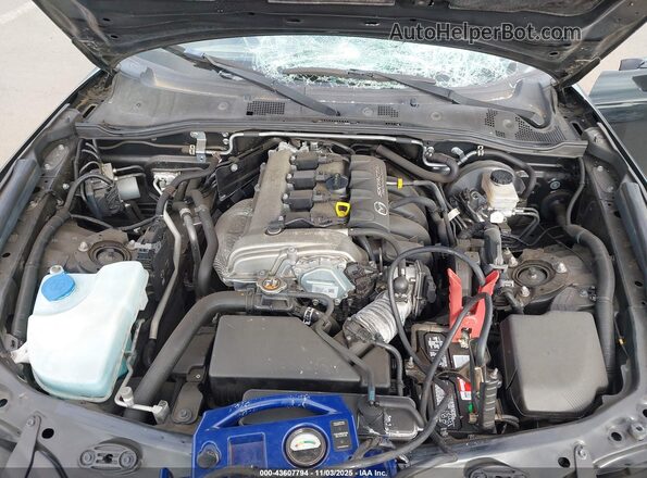JM1NDAD73G0113460 2016 MAZDA MX-5 MIATA Black უკანა ხედი