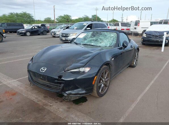 JM1NDAD73G0113460 2016 MAZDA MX-5 MIATA Black წინა მარცხენა ხედი სამი მეოთხედიდან