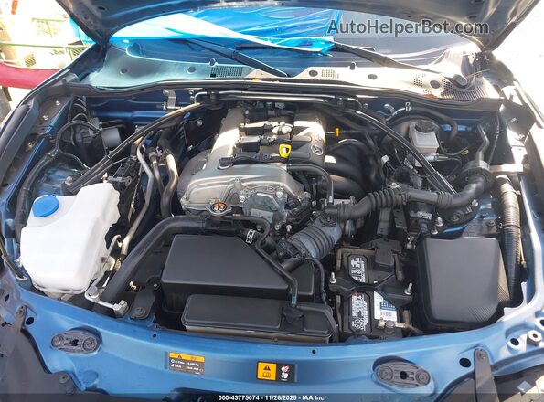 JM1NDAD73K0302585 2019 MAZDA MX-5 MIATA Blue უკანა ხედი