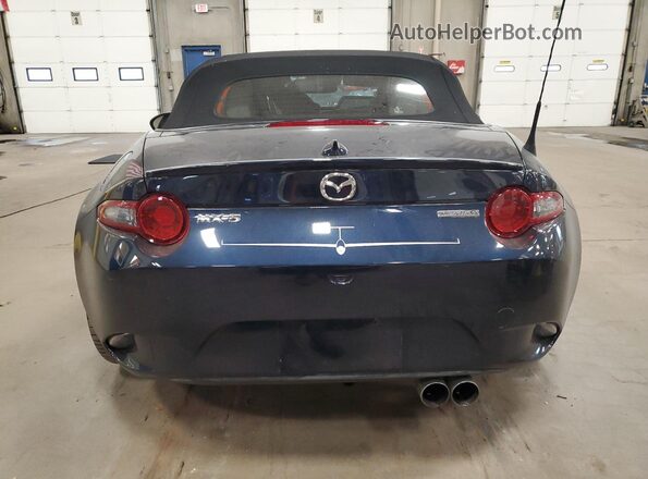 JM1NDAD74M0456886 2021 MAZDA MX-5 Синий Вид сзади