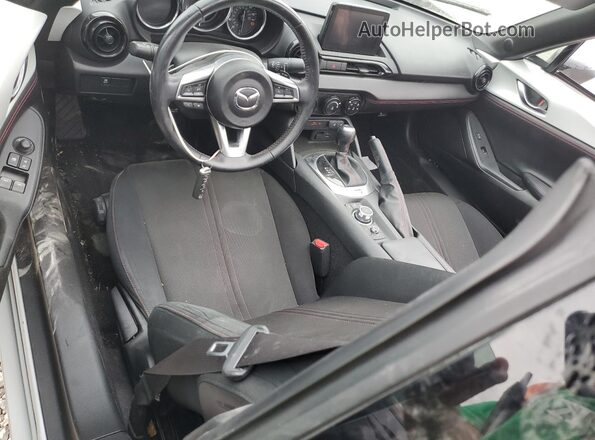 JM1NDAL70K0309852 2019 MAZDA MX-5 Silver წინა პანელის ხედი