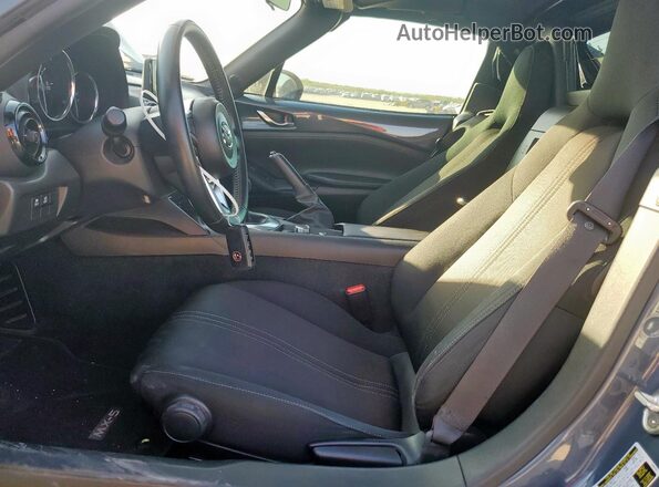 JM1NDAL71L0413946 2020 MAZDA MX-5 Gray Widok wnętrza z przodu