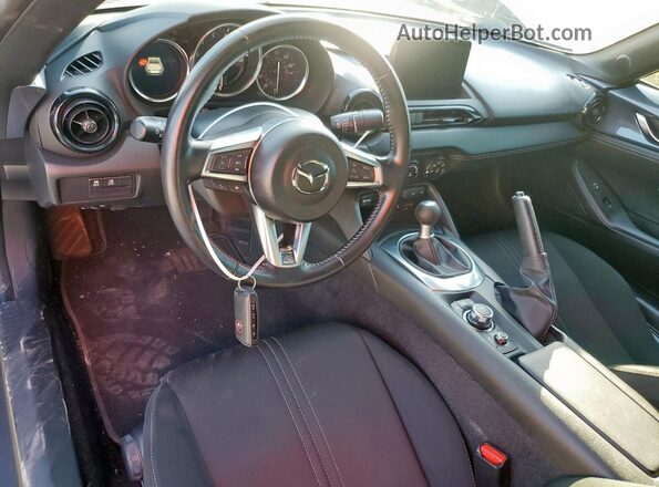JM1NDAL71L0413946 2020 MAZDA MX-5 Gray Widok deski rozdzielczej