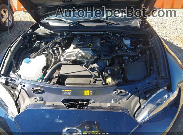 JM1NDAL74N0504213 2022 MAZDA MX-5 MIATA RF Blue Հետևի տեսք