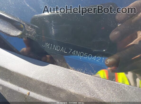 JM1NDAL74N0504213 2022 MAZDA MX-5 MIATA RF Blue Շարժիչի բաժամունքի տեսք