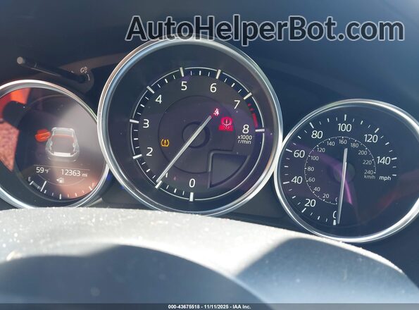 JM1NDAL74N0504213 2022 MAZDA MX-5 MIATA RF Blue Հետևի նստատեղերի տեսք