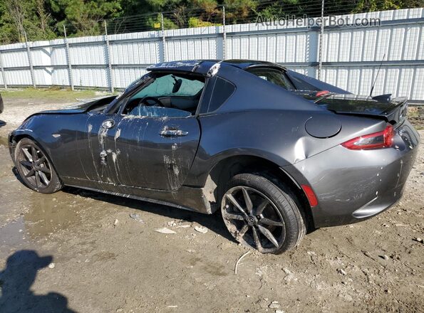 JM1NDAL76H0100396 2017 MAZDA MX-5 Gray Rear left