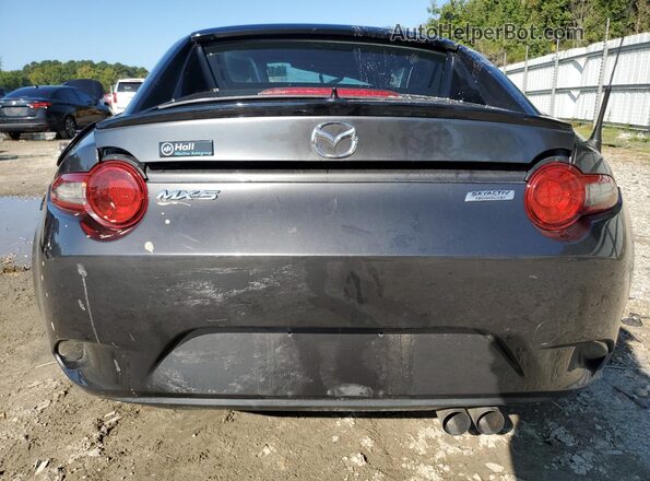 JM1NDAL76H0100396 2017 MAZDA MX-5 Gray Rear view