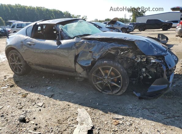 JM1NDAL76H0100396 2017 MAZDA MX-5 Gray Front right